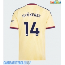 Camisa de time de futebol Arsenal Viktor Gyokeres #14 Replicas 3º Equipamento 2026-27 Manga Curta